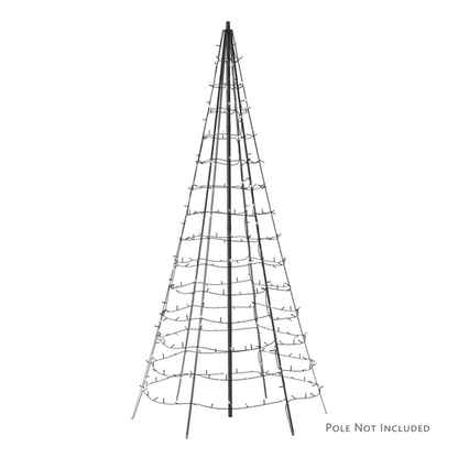 Twinkly 1000-Light RGB LED Light Pole Tree (Generation II)
