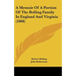 A Memoir of a Portion of the Bolling Family in England and Virginia (1868) - Hardcover