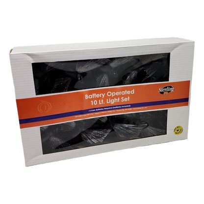 Bat - Fiber Optic 10 Light Set with Sound