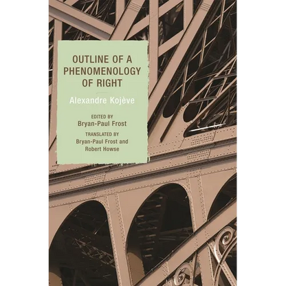 Outline of a Phenomenology of Right - Paperback