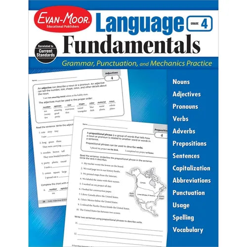 Language Fundamentals, Grade 4 Teacher Resource - Paperback