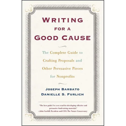 Writing For A Good Cause - Paperback