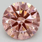 Round 3.25 ct Fancy Intense Pink VS1 IGI Certified Lab Grown HPHT Diamond Round