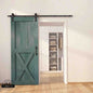 Natural Pine Wood Barn Door | 80", 84", 96" x 20"-60"