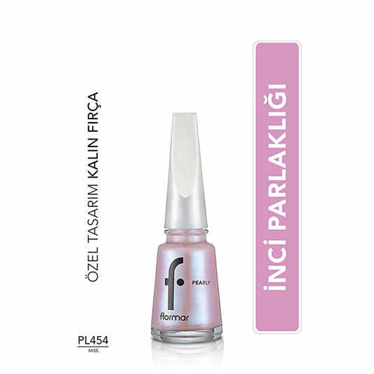 Flormar Pearly Nail Polish #454 Miss