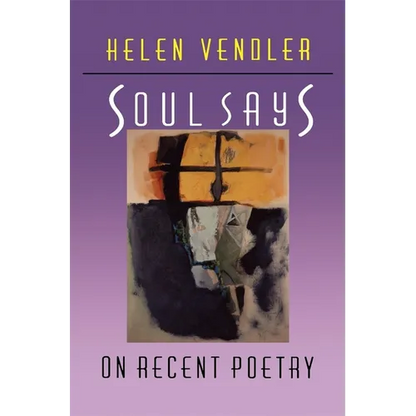 Soul Says: On Recent Poetry - Paperback