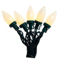 100L Warm White LED Opaque C7 String Lights On Spool