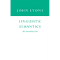 Linguistic Semantics: An Introduction - Paperback