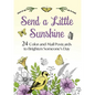 Send a Little Sunshine: 24 Color-And-Mail Postcards to Brighten Someone's Day - Hardcover