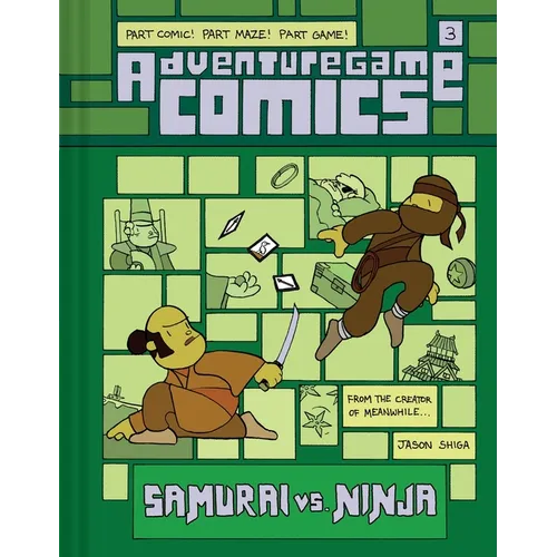 Adventuregame Comics: Samurai vs. Ninja (Book 3): An Interactive Graphic Novel - Hardcover