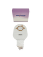 Safe N Simple 9" Urostomy 2-Piece Pouch Transparent, Flange with Valve and Belt Tabs (80 Count)