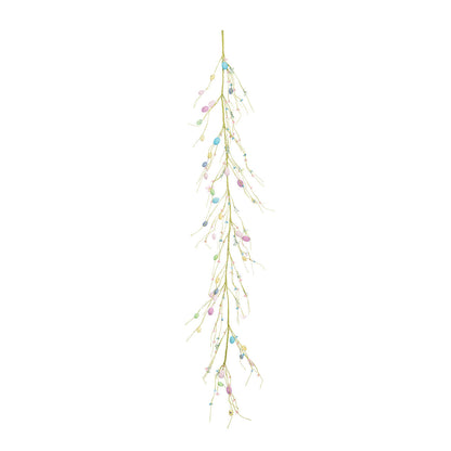 Pastel Easter Egg Garland - 4 Feet long