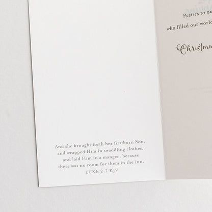 O Come Let Us Adore Him Christmas Boxed Cards