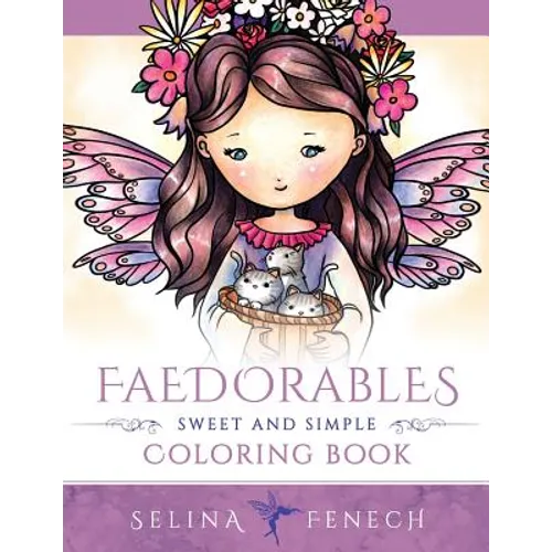 Faedorables - Sweet and Simple Coloring Book - Paperback