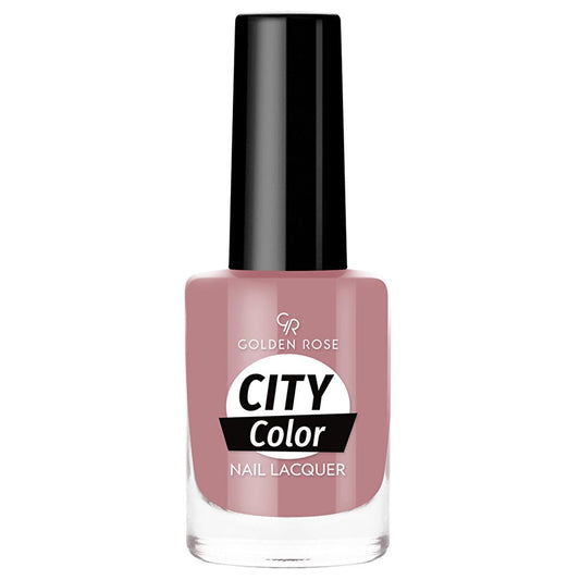 Golden Rose City Color Nail Lacquer - Long Lasting Nail Polish with Rich Color Options