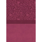Niv, Super Giant Print Reference Bible, Leathersoft, Pink, Red Letter, Thumb Indexed, Comfort Print - Imitation Leather