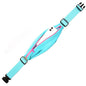 Running Belt Adjustable Waist Pack and Phone Holder with Reflective Zipper