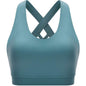 RUNNING GIRL Criss-Cross Back Padded Strappy Sports Bra