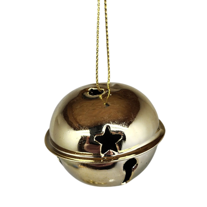 Jingle Bells (8 pack) - 50mm - Gold
