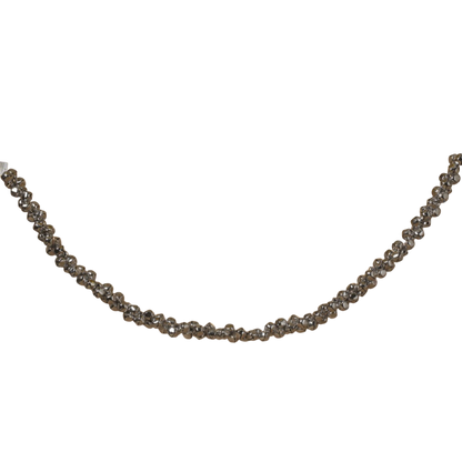 70 Inch Metal Jingle Bell Garland - Silver