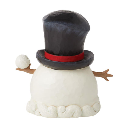 Snowman with Snowball