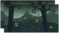 Halloween Spooky Pumpkins Backdrop - 20 Inch - Set Of 2