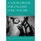 A Sourcebook for English Lyric Poetry - Paperback