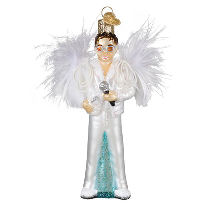 Elton John Glass Ornament
