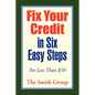 Fix Your Credit in Six Easy Steps - Paperback