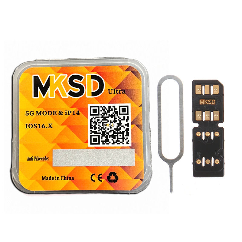 MKSD Ultra V5.3 Unlock Card RSIM Chip Service iPhone 14 13 12 11 X XR 8 7 6 2026