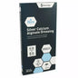 MedPride Silver Calcium Alginate Dressing, 4"x8" - 5/Box, Case of 10 (50 Count)