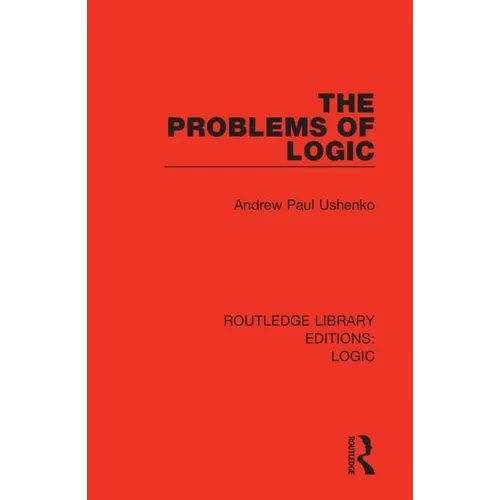 The Problems of Logic - Paperback