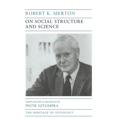 On Social Structure and Science - Paperback