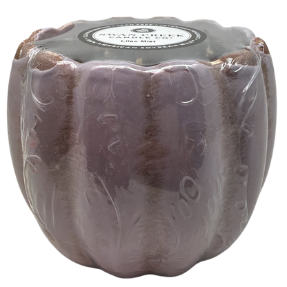 Small Petal Pot Soy Candle - Lilac Mist
