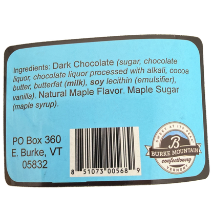 Burke Bark - Dark Chocolate Sweet Maple