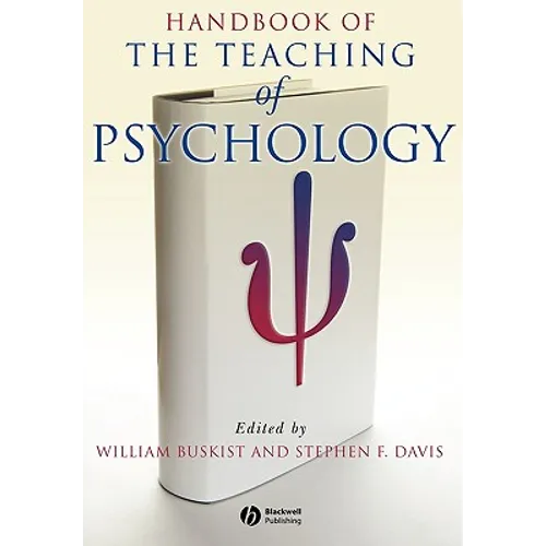 Handbook of the Teaching of Psychology - Paperback