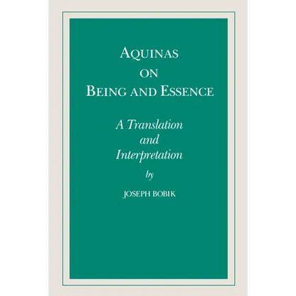Aquinas on Being and Essence: A Translation and Interpretation - Hardcover