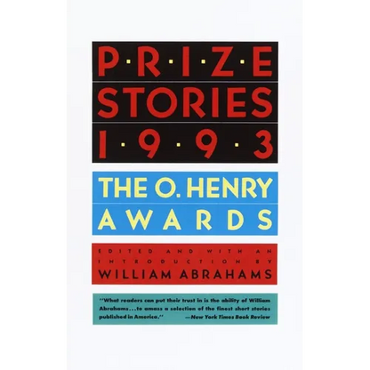 Prize Stories 1993: The O'Henry Awards - Paperback