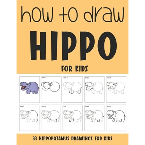 How to Draw Hippo for Kids - Paperback