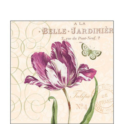 Paper Cocktail Napkin - Tulipa