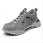 Men's Steel Toe Safety Work Shoes - Lightweight Outdoor Protective Footwear