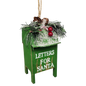 Wooden Christmas Mailbox Ornament -