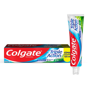 Colgate Triple Action Toothpaste - 4.23 fl oz - Anti-Cavity, Whitening, Fresh Breath