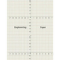 Engineering Paper: Quad Rule graph paper,8.5 x 11 (5x5 graph paper) 100 pages - Paperback