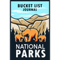 US National Parks Bucket List: US National Parks Journal with List of All National Parks - Adventure Planner Book - Paperback