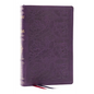 RSV Personal Size Bible with Cross References, Purple Leathersoft, (Sovereign Collection) - Imitation Leather