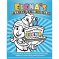 Elena's Birthday Coloring Book Kids Personalized Books: A Coloring Book Personalized for Elena that includes Children's Cut Out Happy Birthday Posters - Paperback