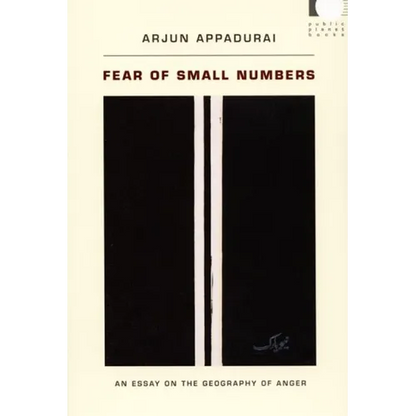 Fear of Small Numbers: An Essay on the Geography of Anger - Paperback