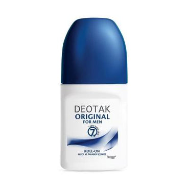 Deotak Men's Roll-On Deodorant - Long Lasting, Alcohol & Paraben Free, Water Resistant - 35 ml