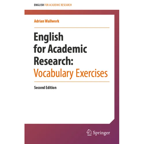 English for Academic Research: Vocabulary Exercises - Paperback
